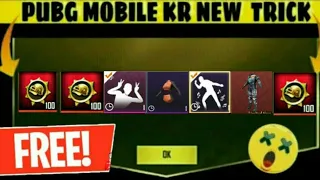 😎PUBG MOBILE KR NEW VPN TRICK GET FREE LEGENDARY OUTFIT, 2 EMOTES, DONKUTSU COIN AND MUCH MORE😍