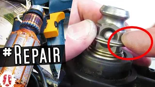 MOTOR PUZZLE! Restoring A Hammer Drill Part 6 - Repairing / Rebuilding The SDS Chuck #HowTo #DIY