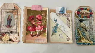 Craft with me | Random ephemera making session