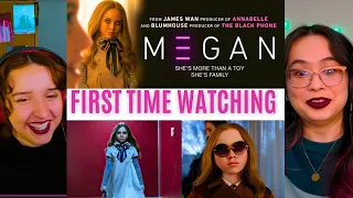 the GIRLS REACT to *M3GAN* THIS IS SO DOPE!! (First Time Watching) Horror Movies