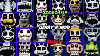 Zoonomaly ALL JUMPSCARES vs Mobile vs Garry`s Mod vs Minecraft vs Roblox #3