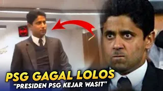 "NEKAT KEJAR WASIT"‼️ Presiden PSG Ngamuk Hingga Dilaporkan FIFA