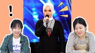 Reaksi warga Korea menangis setelah melihat penyanyi Indonesia di America's Got Talent