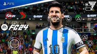 Efootball PES 2024 PPSSPP Android New Update Transfer & Kits 24/25 Full Real Face