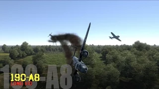 War Thunder SB - FW 190-A8 - Long Vid