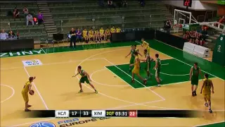 Denys Bobchuk Highlights Ukraine, Kiev U16 (2000, 201 cm, 90 kg, PF)