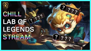 Lab of Legends New Heroes Stream | Lissandra Heroic Mode | Legends of Runeterra Stream