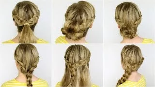 Two Dutch Braids: 6 Hairstyles