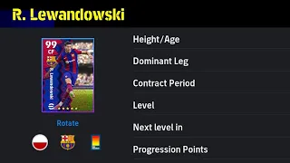 How To Train 99 Rated Lewandowski in eFootball 24