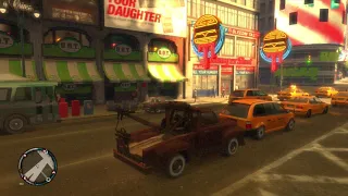 GTA: The Lost and Damned - Driving TowTruck [1080p]