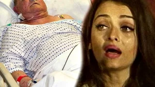 Aishwarya Rai Father In ICU - Aishwarya Rai Crying