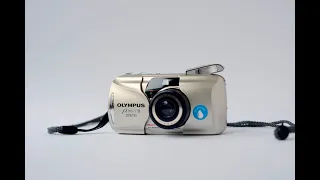 35mm film camera Olympus MJU II Zoom 80