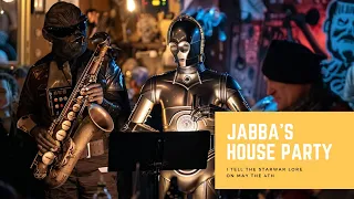 I tell the Star Wars lore on May the 4th at Jabba’s Palace [Song from Tatooine] [Jazz Rock music]