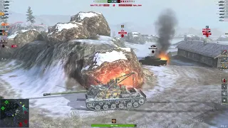 WoT-Blitz  ISU-152 10k damage 5 kills   Uprising