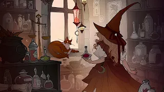 Cozy Halloween Night 🎃 ~ Halloween Lo-fi [Chill Autumn Lofi & Fall Lofi Hiphop] Lofi for Witches