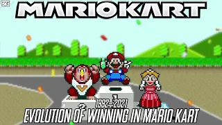 Evolution of Winning in Mario Kart (1992 - 2021)