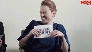 Daisy Ridley Can't Stop Laughing