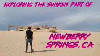 Exploring The Sunken Part Of Newberry Springs, CA