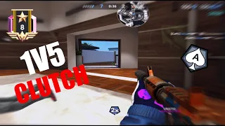 AMAZING CLUTCH on MY FIRST RANKED 1v5 in Critical Ops | 1/10 Grinding Main