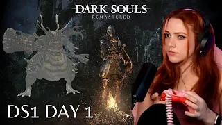 FIRST EXPOSURE TO DARK SOULS | Dark Souls Remastered [Day 1]