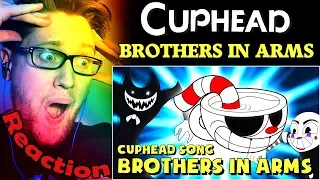 "Brothers In Arms" CUPHEAD Song by DAGames REACTION! | THIS IS INCREDIBLE! |