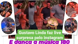 🛑 Gustavo lima faz live surpresa e dança a música 180
