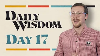 Daily Wisdom: Proverbs 17