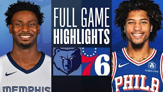 Memphis Grizzlies vs. Philadelphia 76ers Full Game Highlights | March 6, 2024 NBA Season