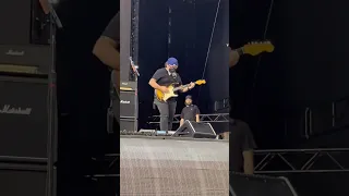 Red Hot Chili Peppers - John Frusciante Guitar Sound Check  Chicago -8.19 2022-