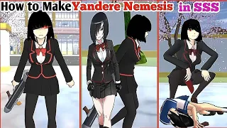 How to get Black Nemesis Uniform 🔪🖤 of Yandere Sim in Sakura School Simulator