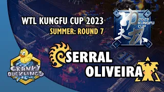 Serral vs Oliveira - ZvT | #WTL KungFu Cup 2023: Round 7 | Open StarCraft 2 Tournament