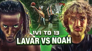 (THIS 1 v 1 GOT HEATED) LAVAR VS NOAH NEUMANN