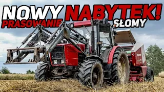 🔥Prasowanie Słomy 20km/h!🔥Z Nowym Nabytkem 2021🔥Gr.Bystrek🔥Młodzi w Akcji!🔥Zetor 9540&Welger RP220🔥