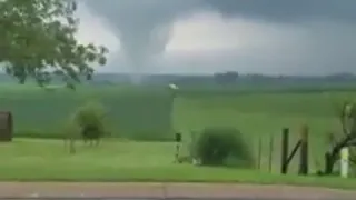 Tornado in Platteville, Wisconsin June 26, 2018