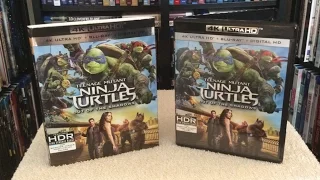 Teenage Mutant Ninja Turtles: Out Of The Shadows 4K UltraHD Blu Ray Unboxing and Review