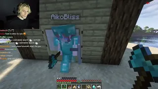 XQC MINECRAFT AND CHILLS WITH AIKOBLISS
