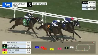 Gulfstream Park February 18, 2023 Race 5