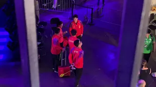 Table Tennis 🇨🇳Team backstage + Klampar /Gergely /Jonyer @Worlds 🇭🇺 27/04/2019