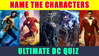 Guess The Character || Ultimate DC Quiz!!