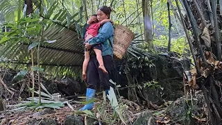 Single mother: The joy of finding her lost child in the forest  - Duong Mi