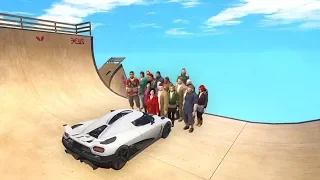 GTA 4 Stunts & Falls. Ragdolls vol.5 [Funny Fails moments]