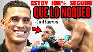 ¡YO LO NOQUEO! ESTO DIJO David Benavidez sobre LA VICTORIA de Canelo Álvarez sobre Jaime Munguía