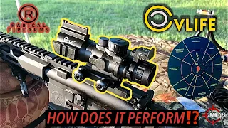 CVLIFE 4x32 Tactical Scope Review + Radical Firearms RF-15 Accuracy Test