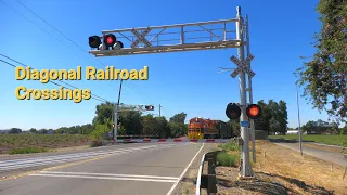 Diagonal Railroad Crossings Part 2