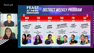 Feast At Home Bay Area District | English | 4:00PM | 24 Jan 2021
