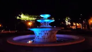 Fountain at Gorky park (HD)