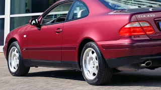 C208 Mercedes-Benz CLK 230 Kompressor coupe E-class based on the C-class, 1997