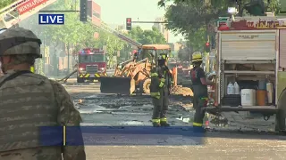 Fires Still Burning Along Chicago And Lake In South Minneapolis