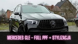 Mercedes GLE - FULL PPF + stylizacja + powłoka na felgi, szyby, tapicerkę skórzaną