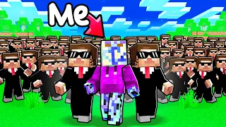 I Hired 100 Minecraft Bodyguards!